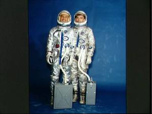 Gus Grissom y John Young (Foto: NASA)