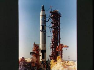 El cohete Titan-II de la misin GT-3 (Foto: NASA)