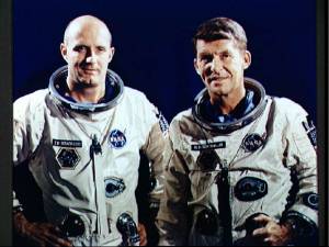 Thomas Stafford y Walter Schirra (Foto: NASA)