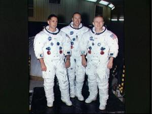 Los astronautas William Anders, James Lovell y Frank Borman (Foto: NASA)