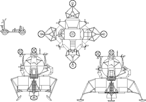 La seleccin del modo L.O.R. implic la construccin del Mdulo Lunar (Foto: Mark Wade)